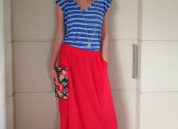 Flowers and Stripes: mix di colori, stampe e tessuti!