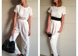 Double look: blush jumpsuit